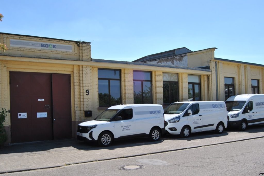 Haupteingang der M.P. Bock GmbH