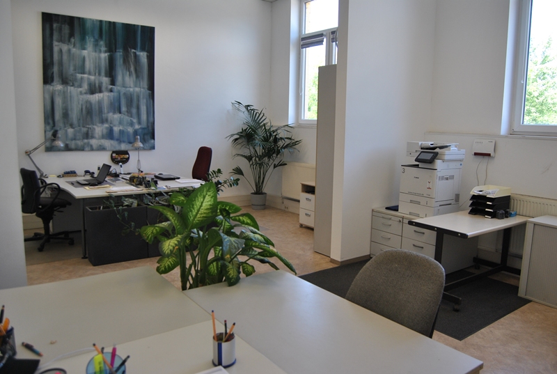 Büro Innenraum der M.P. Bock GmbH